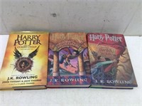 (3) Harry Potter Hard Cover