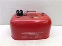 Never Used (6) Gallon Metal Boat Gas Tank