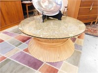 MCGUIRE WHEAT SHEAF LOW TABLE