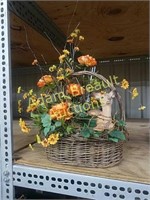 Decorative 6 x 10 wicker basket