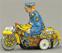 MARX POLICE PATROL MOTORCYCLE
