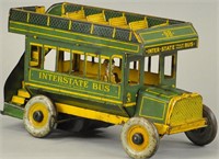 STRAUSS INTERSTATE DOUBLE DECKER - GREEN