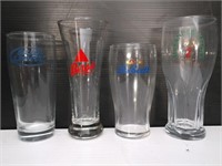 (11) Assorted Beer Glasses