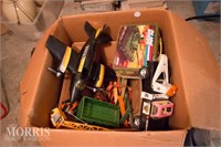 Box Lot of Toys, Airplane & GI Joe