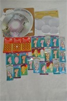 LOT OF PARTY ACCESSORIES