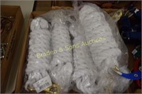 GROUP OF 5 NEW COTTON LEAD ROPES