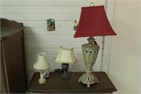 Group of 3 Lamps