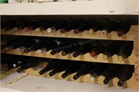 Wine Rack w/34 Bottles