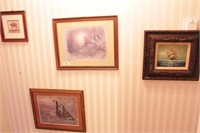 Group of 4 Framed Prints