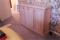 *Blonde Hall Table / Cabinet