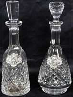 LOT OF TWO FINE FINE WATERFORD DECANTERS