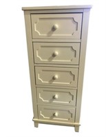 Large Five Drawer Storage Chest