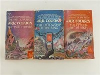 Vintage Lord of the Rings 3 Volumes