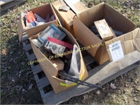 (3) BOXES OF MISC CAR PARTS