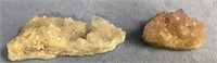 2 Beautiful  crystal specimens          (700)