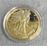 Choice on 2 (159-160): American 1oz eagle silver c