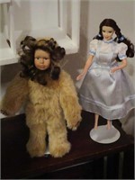 Vintage Dorothy and the Cowradly Lion