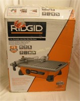 Rigid 7 In. Portable Wet Tile Saw
