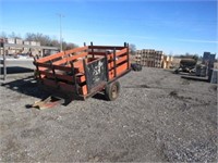 5 1/2 x 7 Foot Trailer with Wood Sides