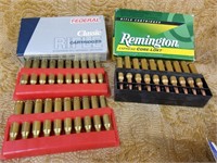 2 BOXES 7MM RIFLE AMMO 40 CARTRIDGES IN ALL