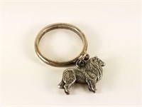 JAMES AVERY STERLING SILVER COLLIE RING