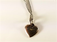 JAMES AVERY STERLING SILVER HEART NECKLACE