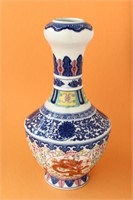 Chinese Porcelain Garlic Head Vase,