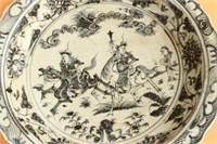 Chinese Blue and White Yuan Style Charger,