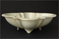 Chinese Guan Style Glaze Footed Brush Washer,