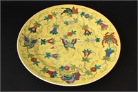 Jiangxi Jingdezhen Porcelain Enamel Plate,