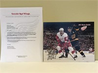 Authentic Red Wings Autographed Memorabilia