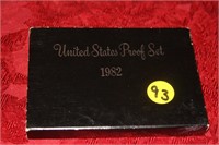 US Proof Coin set - 1982