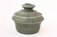 Chinese Ru Glaze Oil Pot,