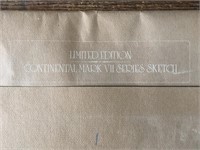 Limited editon Continental Mark VII series sketch