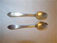 Pair of Tiffany & Co. Serving Spoons