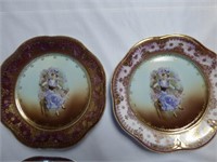 Set of 4 Royal Vienna Hand Painted Plates