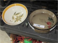 BOWL AND PIE DISHES
