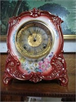 Royal Bonn  Latour China Cased Clock