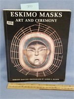 Book called "Eskimo Masks Art and Ceremony" by Dor