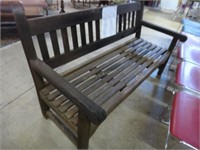 Mariner'S Bench Made From Wood From English
