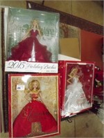 3X$ Holiday Barbie'S: 2013, 14 & 15