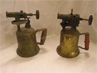 Antique Brass Blow Torches
