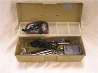 Tackle Box Some Scissors & A Weston Meter