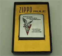 Vintage Zippo Advertising 6 Ft Tape Ruler