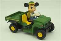New Mickey Mouse John Deere Gator Figurine
