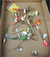 Vintage Eerier Dearie & Spinner Fishing Lures Lot