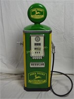 Vintage 32" John Deere Replica Gasoline Pump