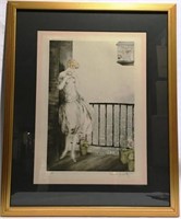 1927 LOUIS ICART PARIS SCENE SIGNED AND NUMBERED