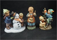3 Vintage Goebel & Napco Collector Figurines Lot