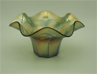 Vintage Flowing Waves Iridescent 6" Bowl Dish